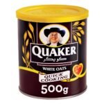 Quaker Quick Cooking White Oats Jar, 500 g - Fast Shipping to USA & Canada