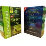 KORAKUNDAH Organic Green Tea 250 g | CHAMRAJ Nilgiri Leaf Tea (BOP) 250 g | Pack of 2 | Total 500 g | India's Finest Organic Tea | Rich in Antioxidants | Chamraj Nilgiri Tea - Fast Shipping to USA & Canada