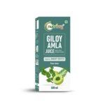 Nutriorg Giloy Amla Juice 500 ml | Boost Immunity | Detoxification | Energy Buster | No Added Sugar - Fast Shipping to USA & Canada