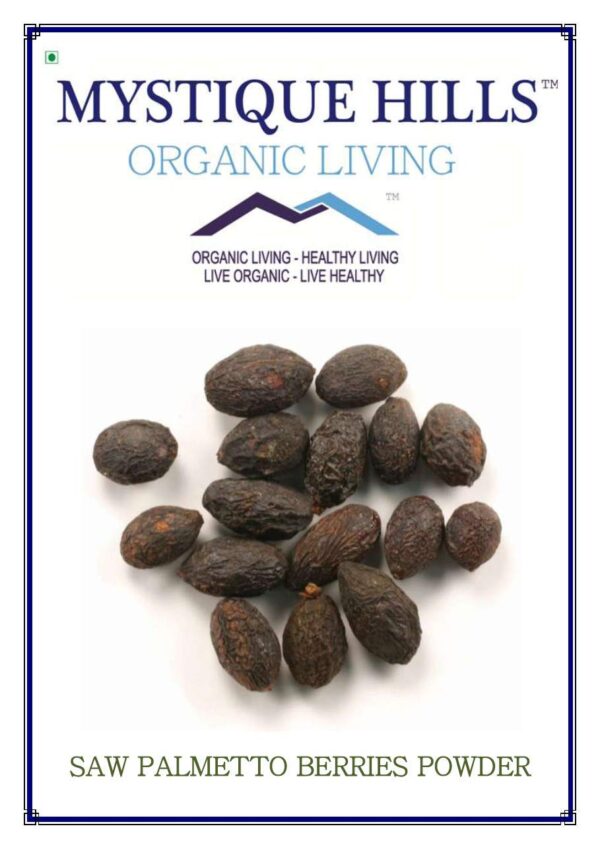 Mystique Hills Organic Saw Palmetto Berries Powder 50 g