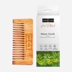 Kapiva Neem Comb | 100% Pure Neem Wood for Men & Women | Hair growth, Dandruff Control - Fast Shipping to USA
