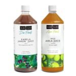 Kapiva Karela Jamun Juice + Amla Juice | Power Combo for Blood Sugar Control and General Wellness (1L+1L) - Fast Shipping to USA & Canada