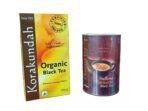 KORAKUNDAH Organic Black Tea 250 g|CHAMRAJ Saffron Turmeric Black Tea 100 g|Pack of 2|Total 350g |India's Finest Chamraj Nilgiri Tea - Fast Shipping to USA & Canada