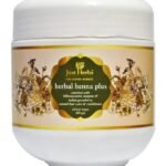 Just Herbs Herbal Henna Plus, 100% Natural, Henna Powder for Hair, Organic & Chemical Free - 200 gm - Fast Shipping to USA & Canada