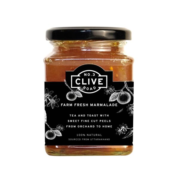 No. 3 Clive Road Orange Marmalade-Real Oranges,No Added Preservatives&Gluten Free,350 G - Fast Shipping to USA & Canada