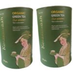 KORAKUNDAH Organic Green Tea in Canister (Gun Powder) 100 g | Pack of 4 | Total 400 g | Rich in Antioxidants | Chamraj Finest Nilgiri Tea - Fast Shipping to USA & Canada