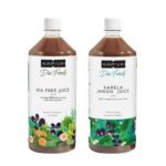 Kapiva Dia Control Combo | Kapiva Karela Jamun Juice 1L, Kapiva Diafree Juice 1L | Blend With Jamun, Karela, Amla, Guduchi | Helps Control Blood Sugar Level And Build Immunity, Pack of 2 - Fast Shipping to USA & Canada