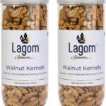 Lagom Gourmet Chilean Walnut Kernels 800g | All Natural | No Preservatives | No Additives | Gluten Free | Vegan | Plant Based | Non GMO | Walnuts Dry Fruit | Walnuts Without Shell | Akhrot Giri - Fast Shipping to USA & Canada