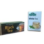 KORAKUNDAH Black Tea 25 Dip Tea Bags | CHAMRAJ White Tea 25 Dip Bags | Pack of 2 | Total 100 g | India's Finest Chamraj Nilgiri Tea - Fast Shipping to USA & Canada