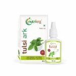 Nutriorg Tulsi Ark 60 ml (Pack of 2 x 30 ml) | Panch Tulsi Ark Drops | Concentrated Extract of 5 Rare Tulsi | Natural Boosting
