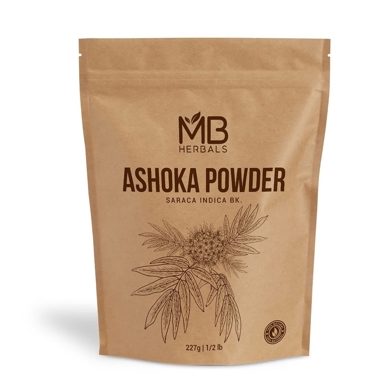 Version 1.0.0 MB Herbals Ashoka Powder 227 gr Saraca indica ???? ????? - Image 1