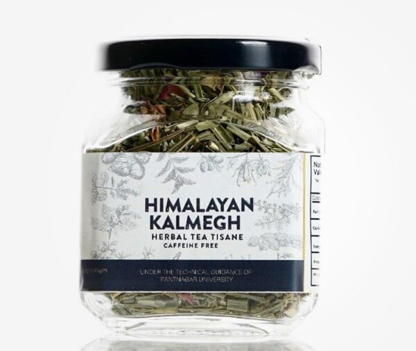 Shunya India Himalayan Kalmegh Herbal Infusion (45g) - Herbal Infusion Tea Tisane for Liver & Immunity Support, Natural Detox & Wellness Blend, Caffeine-Free - Fast Shipping to USA & Canada