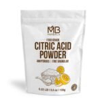 MB Herbals Citric acid Powder Food grade (Anhydrous) fine Graular 100g | Food preservative | flavour enhancer | bath fizzes | cleaning agent - Fast Shipping to USA & Canada