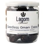 Lagom Gourmet Seedless Omani Dates 200g | All Natural | No Preservatives | No Added Sugar | Gluten Free | Vegan | Plant Based | Non GMO | Dates Dry Fruits | Khajur | Khajoor | Khejur - Fast Shipping to USA & Canada