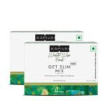 Kapiva Get Slim Mix | Blend of 10 Weight-Care Ingredients | Long-term Weight Care | No preservatives | 15 sachets, Pack of 2 - Fast Shipping to USA