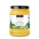Kapiva Cetrified A2 Gir Cow Ghee 500ML | Traditional Vedic Bilona Method | Grassfed, Pure & Healthy | Curd-Churned | Premium Glass Bottle | 100% Natural & Lab-Tested | Rich in Nutrition - Fast Shipping to USA & Canada
