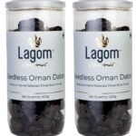 Lagom Gourmet Seedless Omani Dates 1 kg | All Natural | No Preservatives | No Added Sugar | Gluten Free | Vegan | Plant Based | Non GMO | Dates Dry Fruits | Khajur | Khajoor | Khejur - Fast Shipping to USA & Canada