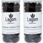 Lagom Gourmet Seedless Safawi Dates 800G|Saudi Arabia Dates|All Natural|No Preservatives|No Added Sugar|Gluten Free|Vegan|Plant Based|Non Gmo|Dates Dry Fruits|Khajur|Khajoor|Khejur - Fast Shipping to USA & Canada