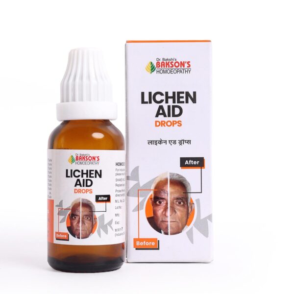 Dr. Bakshi's BAKSON'S HOMOEOPATHY Lichen Aid Drops-30 ML