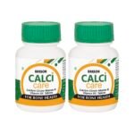 Bakson Calci Care Tablet | Helps Maintains Bone Health, Muscle Strength, Nerve Conduction & Proper Circulation WIth Vitamin D3 | For Building Immunity 30 Tab (Pack of 2)