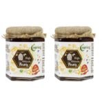 Nutriorg Certified Organic High Altitude Honey 250g (Pack of 2) | 100% Pure, Unadulterated, and NMR Approved | Raw Himalayan Honey for Weight Management, Energy Boost & Immunity | No Added Sugar | Natural Sweetener - Fast Shipping to USA & Canada