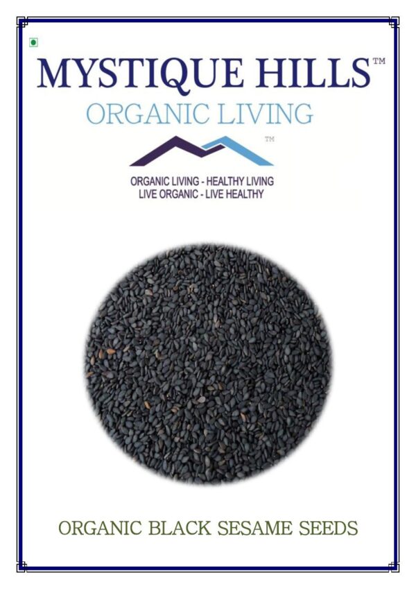 Mystique Hills Shelled Black Sesame Seeds, 200 g