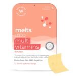 Wellbeing Nutrition Melts Plant Based Multivitamin for Men & Women with 100% RDA of Vitamin A, Vitamin B-Complex, Vitamin C, D3 + K2, Ashwagandha & Ginseng For Immunity & Energy (30 Oral Strips)