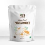 MB Herbals Papaya Fruit Powder 227g | No added Preservative - Fast Shipping to USA & Canada