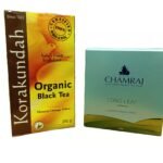 KORAKUNDAH Organic Black Tea FOP (Flowery Orange Pekoe) 250 g | CHAMRAJ Long Leaf FOP (Flowery Orange Pekoe) 250 g | Pack of 2 | Total 500 g | India's Finest Chamraj Nilgiri Tea - Fast Shipping to USA & Canada