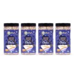 Nutriorg Organic Rolled Oats 1.6 Kg (Pack of 4x400g) | Gluten Free Oats | Wholegrain Oats | High Fiber & Protein-Rich Oats | Ideal for Weight Loss & Breakfast | 100% Natural Oats - Fast Shipping to USA & Canada