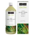 Kapiva Thar Aloe Vera Juice (With Pulp) | Rejuvenates Skin And Hair | Natural Juice Made Within 4 Hours Of Harvesting | No Added Sugar, 1L - Fast Shipping to USA & Canada