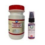 Kamdhenu Laboratories Skin Glowing & Beauty Enhancement Kit (Kaolin 200 gms + Kumkumadi Taila 30 ml) | Deep Cleansing, Removes Dirt and Oil - Gently Removes Spots and Reduces Acne