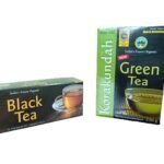 KORAKUNDAH Black Tea 25 Dip Tea Bags | KORAKUNDAH Organic Green Tea 250 g | Pack of 2 | Total 300 g | India's Finest Chamraj Nilgiri Tea - Fast Shipping to USA & Canada
