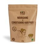 MB Herbals Nourishing and Conditioning Hair Pack 250g Blended of 13 Herbs | External Use Only - Fast Shipping to USA & Canada