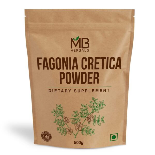 MB Herbals Fagonia Cretica Powder | 1 Pack 500 gram | Dhamaso Powder | Damahan Powder - Fast Shipping to USA & Canada