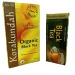 KORAKUNDAH Organic Black Tea FOP (Flowery Orange Pekoe) 250 g | KORAKUNDAH Organic Black Tea 25 Dip Bags | Pack of 2 | Total 300 g | India's Finest Chamraj Nilgiri Tea - Fast Shipping to USA & Canada