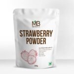 MB Herbals Strawberry Fruit Powder 250g | No added Sugar and Preservatives - Fast Shipping to USA & Canada