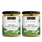 Kapiva 100% Organic Ghee - Good Fats For Healthy Heart, Keto Diet Friendly, 500 Ml - Super Save Pack Of 2 - Fast Shipping to USA & Canada