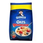 Quaker Oats 1kg, Rolled Oats Natural Wholegrain, Nutritious Breakfast Cereals, Dalia Porridge, Easy to Cook - Fast Shipping to USA & Canada