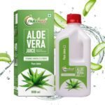 Nutriorg Organic Aloe Vera Juice with Pulp 1Ltr | Cold-Pressed Pure Aloe Vera | Supports Hair, Skin, Detox, Weight Loss & Immunity | No Added Sugar | Ayurvedic Juice for Liver & Digestive Health - Fast Shipping to USA & Canada