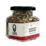 Shunya India Immunity Booster Herbal Infusion tea Tisane, 45gm - Tea with Ashwagandha Natural Antioxidant, Help to Reduces Inflammation, Support Natural Detoxification Processes, Caffeine Free - Fast Shipping to USA & Canada