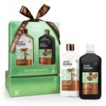 Just Herbs Coconut Almond Body Milk And Charcoal Body Wash, Detox & Nourish Hydraclean Kit for Men and Women - Combo Gift Set (2 x 300ml) - Fast Shipping to USA & Canada