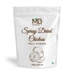 MB Herbals Spray Dried Chickoo Fruit Powder, 250g - Fast Shipping to USA & Canada