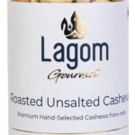 Lagom Gourmet Roasted Unsalted Cashew Nuts 500G,No Salt,Dry Roasted,No Oil Used,Roasted To Perfection,No Preservatives,No Artificial Flavors,Gluten Free,Vegan,Plant Based,Non Gmo,Nuts Dry Fruits - Fast Shipping to USA & Canada