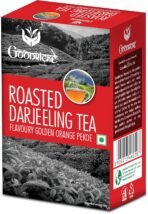 GOODRICKE Roasted Darjeeling Tea - 250gm (Pack of 1) | 100% Pure & Original Long Leaf Chai | Flavoury Golden Orange Pekoe | Premium Black Loose Leaves Tea with Rich Taste & Flavor - Fast Shipping to USA & Canada