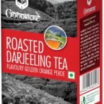 GOODRICKE Roasted Darjeeling Tea - 250gm (Pack of 1) | 100% Pure & Original Long Leaf Chai | Flavoury Golden Orange Pekoe | Premium Black Loose Leaves Tea with Rich Taste & Flavor - Fast Shipping to USA & Canada