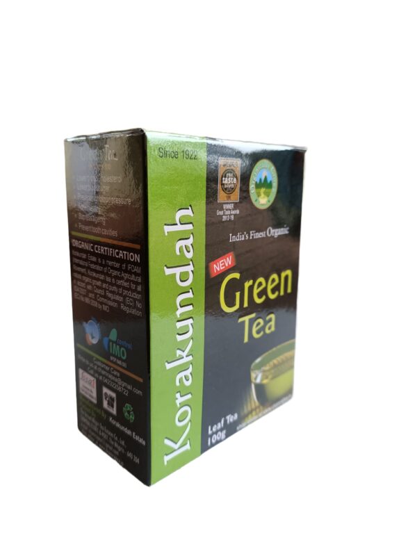 KORAKUNDAH Green Tea 100 g | Pack of 3 | Total 300 g | India's Finest Organic Tea | Chamraj Nilgiri Tea - Fast Shipping to USA & Canada
