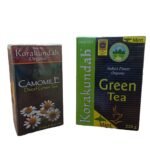 KORAKUNDAH Decaf Green Tea Dip Tea 25 g | KORAKUNDAH Organic Green Tea (Mint) 250 g | Pack of 2 | Total 275 g | India's Finest Chamraj Nilgiri Tea - Fast Shipping to USA & Canada