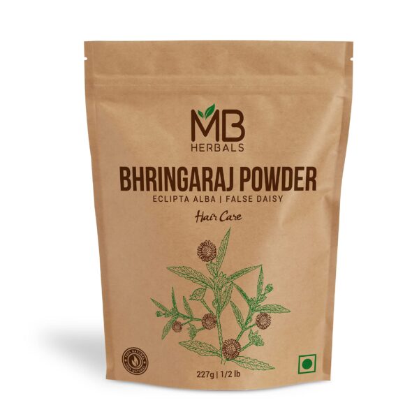 Mb Herbals Bhringraj Powder 227G - Fast Shipping to USA & Canada