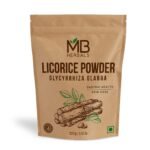 MB Herbals Licorice Root Powder 227gram Glycyrrhiza glabra Mulethi Yastimathu Yashtimadhu